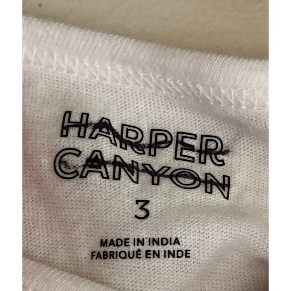 New Harper Canyon 3T Bunny & Flowers Side Tie T-Shirt Top - Picture 4 of 5